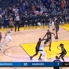 Ni con un "Defensor del año" se achica: el lío por insistencia de Doncic a Draymond Green