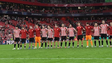 16/09/25 PARTIDO CHAMPIONS LEAGUE
ESTADIO SAN MAMES FASE GRUPOS JORNADA 1
ATHLETIC DE BILBAO - ARSENAL
FIN DE PARTIDO SALUDO