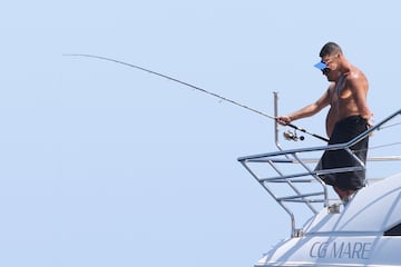 Cristiano Ronaldo y Georgina Rodríguez disfrutaron en las Islas Baleares de sus vacaciones.