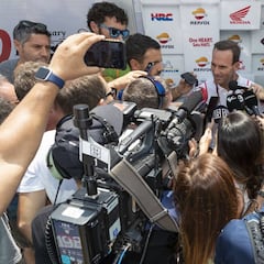 Puig: "Márquez no tiene nada preocupante, ha habido suerte"