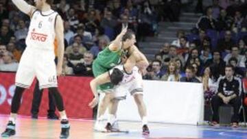 Campazzo y su llave de judo a Diamantidis: "Pido disculpas"
