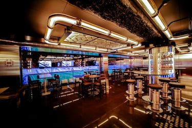 Todos los restaurantes que hay en el Santiago Bernab¨¦u y los que est¨¢n por venir: precios desde 30 euros, cartas exclusivas y vistas al estadio