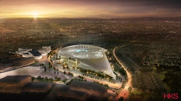 Se espera que la apertura de la nueva casa de los Rams sea en 2020 y el Super Bowl llegará en 2022.