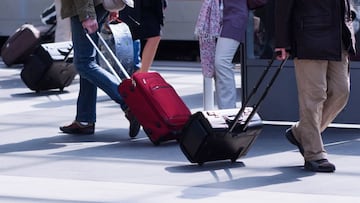 Maletas en aeropuerto