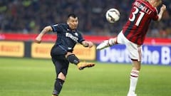 Medel e Inter se quedan en blanco en el clásico ante Milan