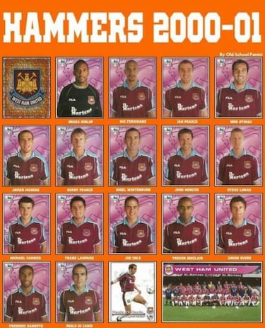 Las estrellas con las que coincidió Margas en West Ham