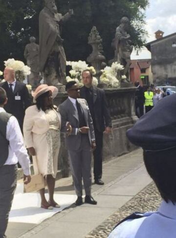 Samuel Eto'o se casó con Georgette Tra Lou en Stezzano, localidad italiana de la provincia de Bérgamo.