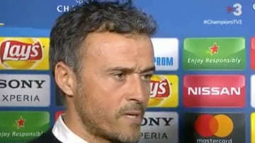 Luis Enrique explota contra TV3: "A ver si el tono es igual cuando ganemos"