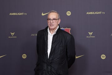 Julio Alberto, exfutbolista del Barcelona, en la alfombra roja del gran Teatro del Liceu.