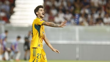 Carlos Neva, en su debut con el Albacete.