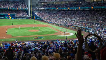 Miami ha tenido grandes entradas en los primeros cuatro partidos del Clásico Mundial de Béisbol. Esta es la asistencia registrada al momento.