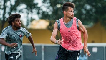 El futbolista Gastón Giménez dijo que han trabajado duro en las últimas semanas y esperan con ansias su primer partido tras la pausa en la MLS.