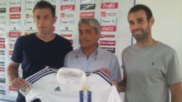 Juanan y Víctor Díaz muestran su "ilusión" por jugar en el club