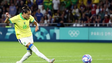 France - Brazil summary: score, goals and highlights | Quarter-finals Olympics soccer