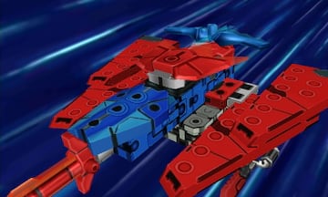 Captura de pantalla - Tenkai Knights: Brave Battle (3DS)