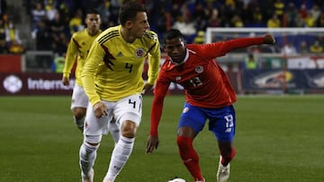 Arias en el Colombia-Costa Rica.