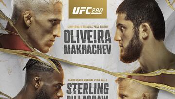 Cartel del UFC 280.