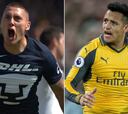 La silenciosa disputa goleadora entre Castillo y Alexis Sánchez