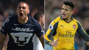 La silenciosa disputa goleadora entre Castillo y Alexis Sánchez