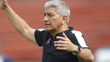 Octavo Zambrano, t&eacute;cnico de Independiente Medell&iacute;n,