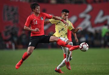 Son y Lee marcaron para Corea del Sur; Luis Díaz anotó por la Selección colombiana.