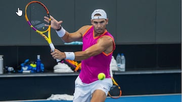 Nadal prepara en Manacor su regreso a las pistas