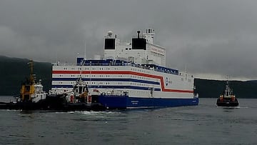 Rusia asombra con la única planta nuclear flotante del mundo que opera en los confines del planeta