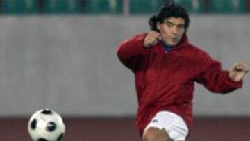 <b>ARGENTINA </b>Diego Armando Maradona.