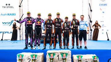 T?nak, J?rveoja, Breen, Nagle, Sordo y Carrera.