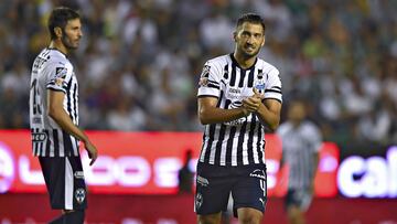 Action photo during the Leon vs Monterrey match of the Liga Bancomer MX corresponding to the Day 2 held at the Nou Camp Stadium.
In the photo: