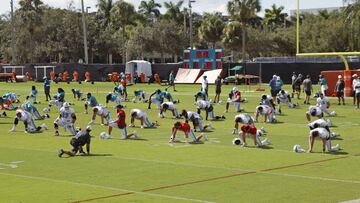 La organizaci&oacute;n de Miami viajar&aacute; al Gillette Stadium y se enfrentar&aacute; a New England Patriots en el partido del pr&oacute;ximo domingo para abrir su temporada.