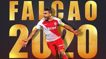 Falcao ha renovado con el M&oacute;naco hasta 2020.