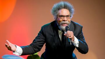 SANTA ANA, CA - MARCH 29: Presidential candidate Dr. Cornel West speaks to the community and congregation at Second Baptist Church in Santa Ana on Friday, March 29, 2024. (Photo by Leonard Ortiz/MediaNews Group/Orange County Register via Getty Images)