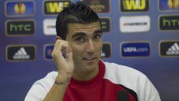 Reyes, en una rueda de prensa.