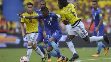 Sigue el Brasil vs Colombia en vivo y en directo online, partido válido por las Eliminatorias Sudamericanas del Mundial 2018. Hoy, 5 de septiembre, en AS