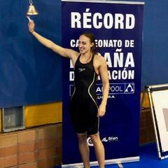 Lidón Muñoz bate el récord de España de 50 libre