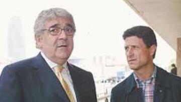 <b>INDIGNADO. </b>Dani Sánchez Llibre (en la foto junto Dani Solsona, columnista de AS), se siente engañado.