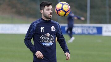 Carles Gil, jugador del Deportivo.