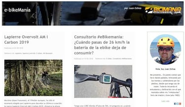 Cinco sitios web para estar al día del mundo e-bike