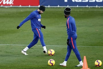 Atlético in training today