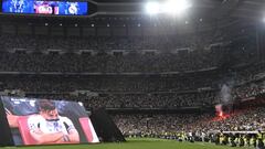 03/06/17 PARTIDO  FINAL CHAMPIONS LEAGUE 2017 CARDIFF
 JUVENTUS DE TURIN - REAL MADRID 
 ESTADIO SANTIAGO BERNABEU
 CELEBRACION CAMPEON COPA TROFEO ALEGRIA