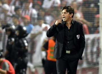 El técnico de River Marcelo Gallardo.