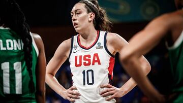 Breanna Stewart, imperial, lleva a semis a Estados Unidos