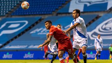 during the game Puebla vs Toluca, corresponding to Day 07 of the Torneo Apertura Guard1anes 2020 of the Liga BBVA MX, at Cuauhtemoc Stadium, on August 28, 2020.
<br><br>
durante el partido Puebla vs Toluca, correspondien