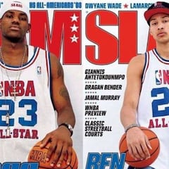Ben Simmons emula la portada pre-draft en 'SLAM' de LeBron