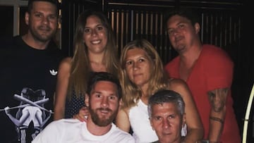 Leo Messi: as&iacute; son sus hermanos Rodrigo, Mat&iacute;as y Marisol. Foto: Instagram