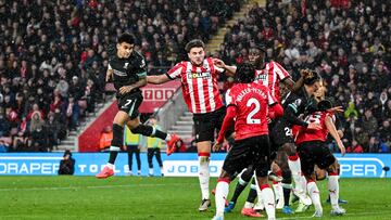 Luis Díaz, importante en victoria de Liverpool ante Southampton