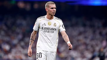 Mastantuono disputó sus primeros minutos oficiales con el Madrid ante Osasuna, en la primera jornada de Liga.