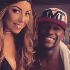Fans de McGregor amenazan a la novia de Mayweather
