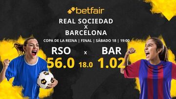 Real Sociedad Femenino vs. FC Barcelona Femenino: horario, TV, estadísticas, cuadro y pronósticos